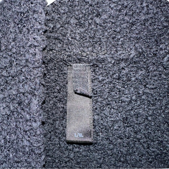 Skims Cozy Knit Short Robe In Onyx Black L/XL - Picture 8 of 10